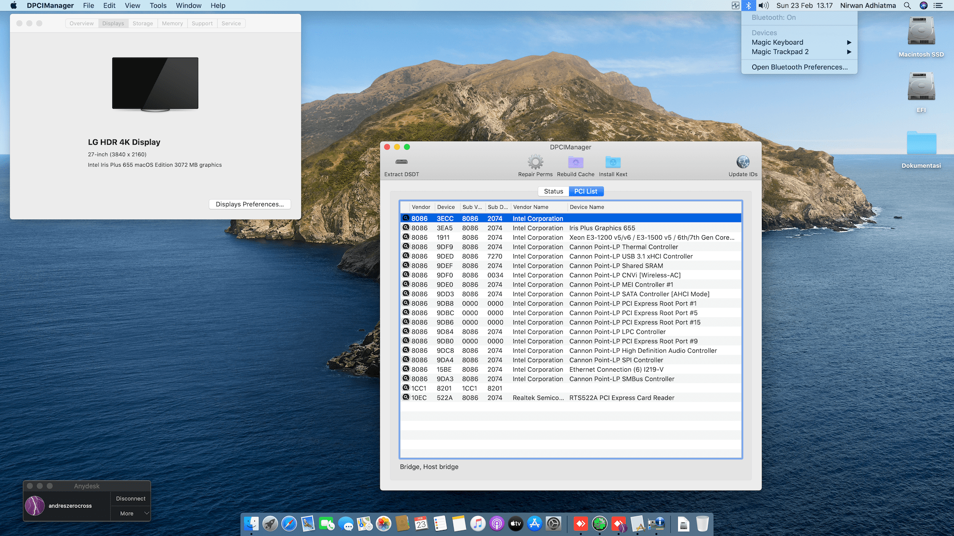 Intel NUC8i3BEH [CoffeeLake   Intel Irish Graphics 655] 2